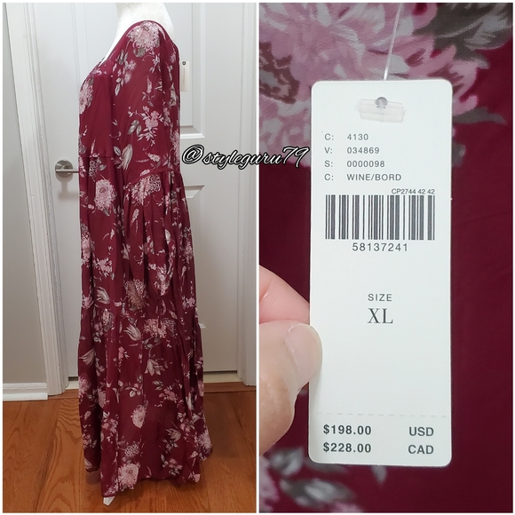NWT, Anthropologie, Evelin Maxi Dress - Picture 5 of 6